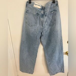 Arizona Jean Company Light Blue Low Rise Dad Jeans